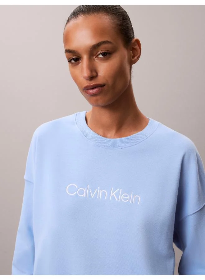 CALVIN KLEIN  Logo Nighwear Sweatshirt for Women | Best Price UAE